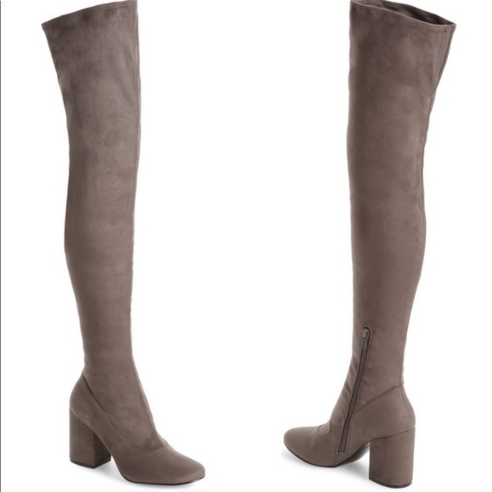 Marc Fisher Suede Over the Knee Boots - Picture 5 of 12
